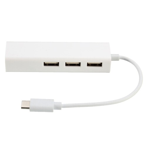 3 port Type-C USB 3.Fast Ethernet +USB 2.0 HUB 10 /100MB RJ4