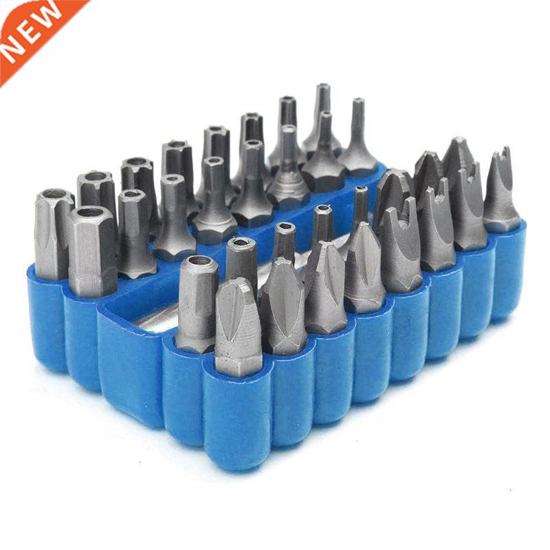 33pcs Security Bits Set Tamper Proof Torx Screwdriver Extens