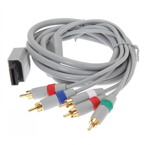 1.8m 1080P Component Cable HDTV Audio Video AV 5RCA Cable AV