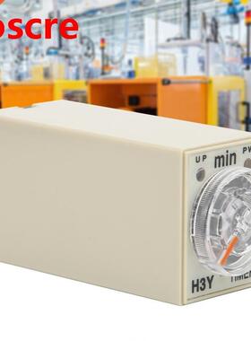 1pcs H3Y-2 Delay Timer 8P Time Relay 0~60 Minutes Dial Type