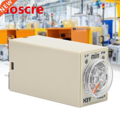 1pcs H3Y-2 Delay Timer 8P Time Relay 0~60 Minutes Dial Type