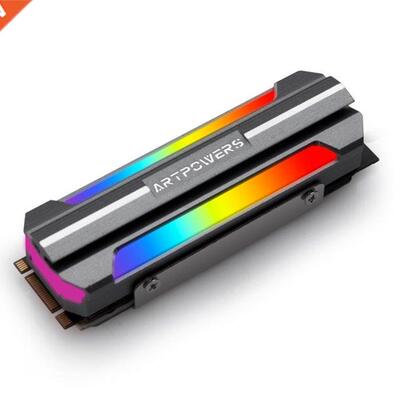 Color M.2 SSD Heatsink Cooler Aluminum Alloy Sheet ARGB M.2