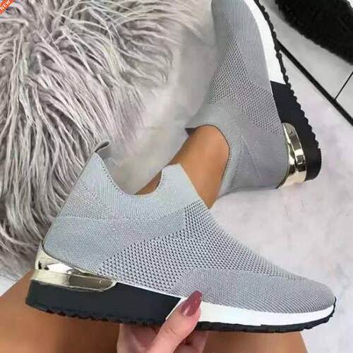 Zapatillas Mujer 2022 ndy Mesh Platform Sneakers Socks Shoes