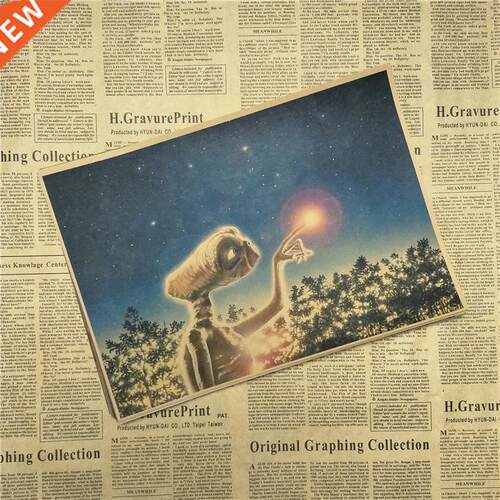 E T the Extra Terrestrial Science fiction cartoon Home Furn