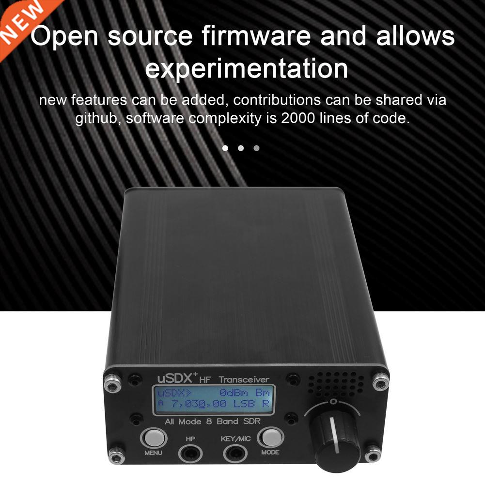uSDR uSDX+Plus V2 8 Bands SDR Transceivers HF SSB QRP High F