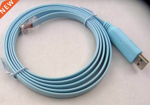 1.8m FTDI chip USB to RS232 console rollover cable RJ45 8P8