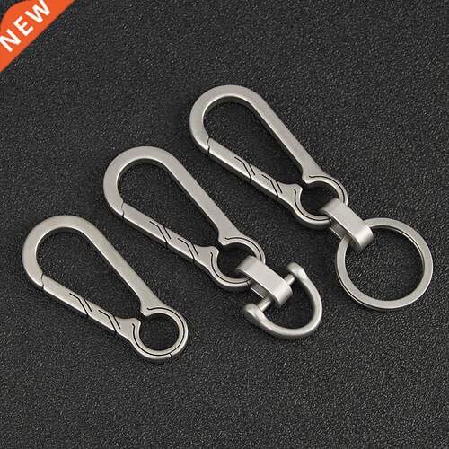 Titanium Buckles EDC Outdoor Tool Titanium Alloy Keychain Ti