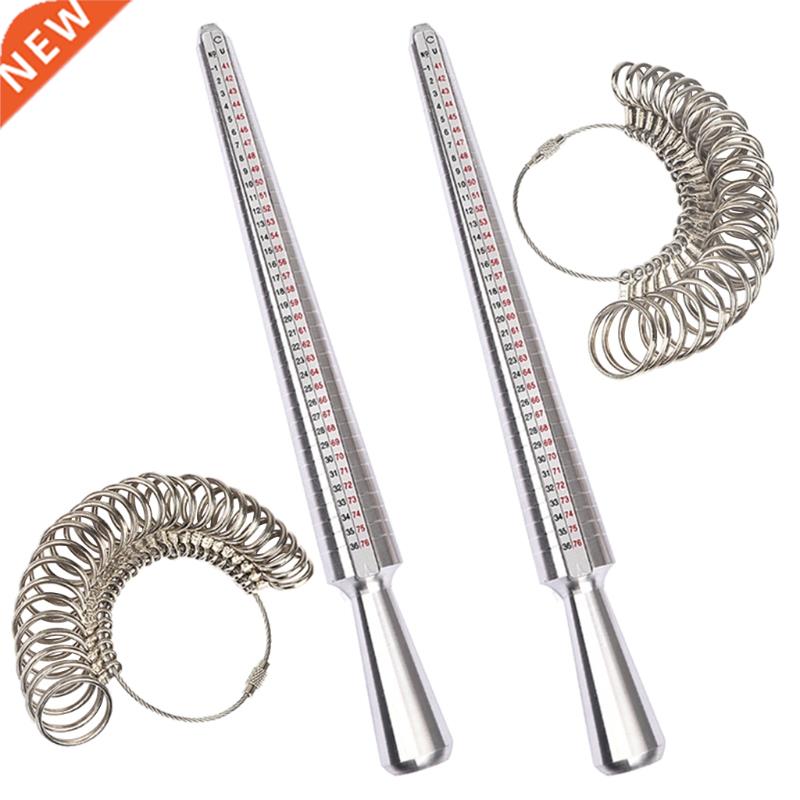Ring Mandrel Sizer Ruler Multi-Specification Ring Size Measu