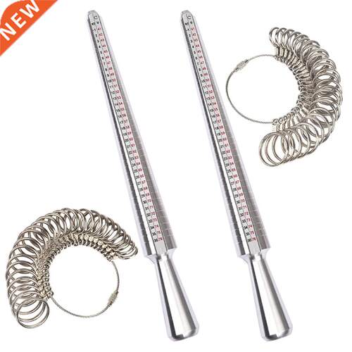 Ring Mandrel Sizer Ruler Multi-Specification Ring Size Measu