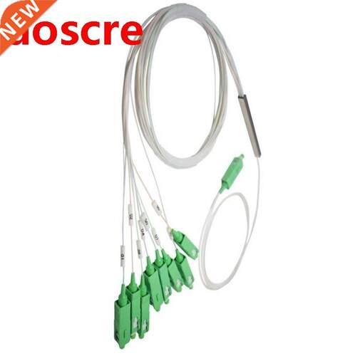 10PCS fiber optic PLC splitter 1x8 SC APC/UPC 0.9mm SM Mini