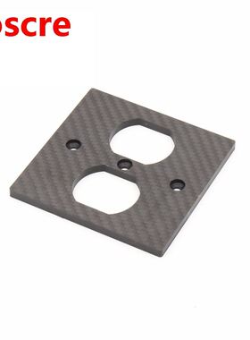 one pieces 3 Aerospace carbon fiber power wall distributor s
