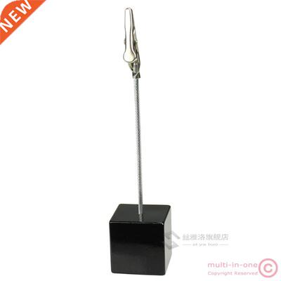 Color Cube Stand Alligator Wire Photo ,Memo Card Holder,Tabl