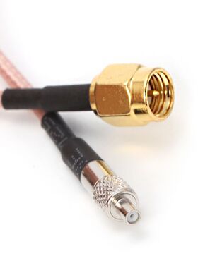 Straight TS9 Female Jack To SMA Male Plug RG316 Coaxial Pigt