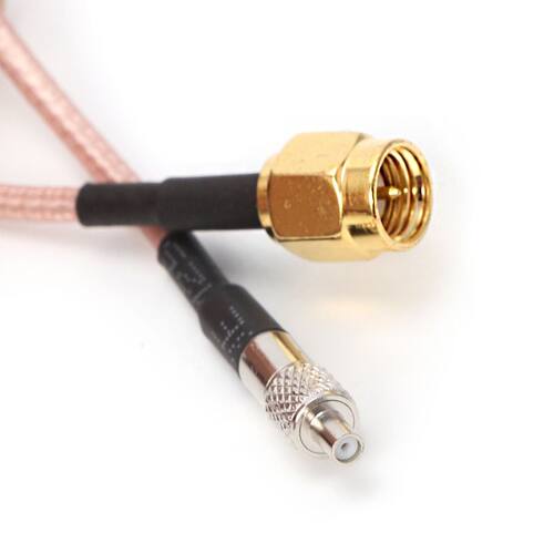 Straight TS9 Female Jack To SMA Male Plug RG316 Coaxial Pigt