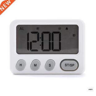 Kitchen Timer Countdown Up Magnetic Timer Clock 12/24 Hour C