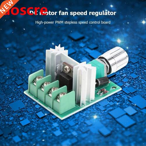 DC 6V 12V 6A PWM No-Polarity Motor Switch Adjustable Drive M