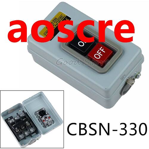 1PCS CBSN-330 ON/OFF 2 Positions 3P Self-Locking AC 380V 30A