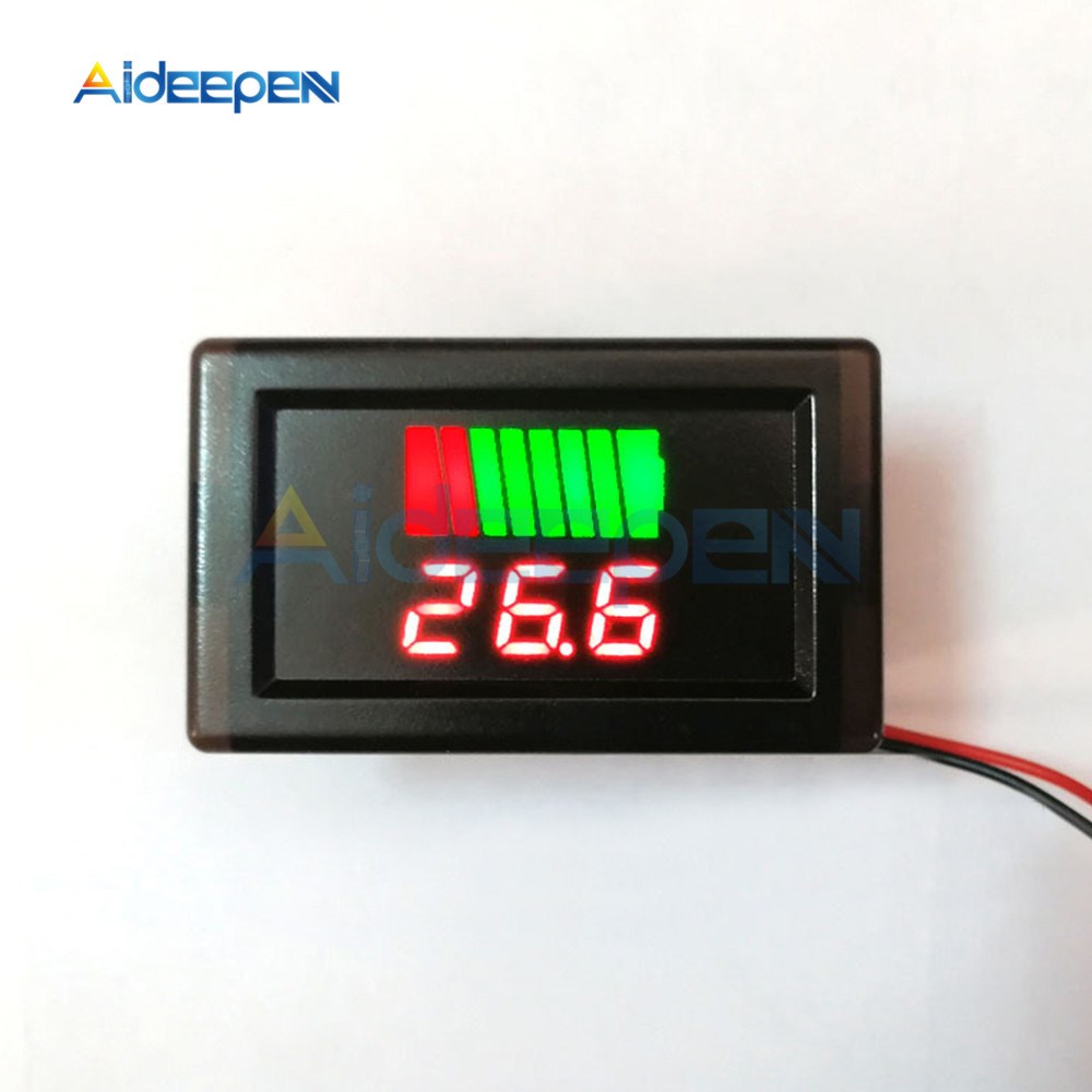 Car Lead Acid Battery Capacity Voltage Indicator Module 12V