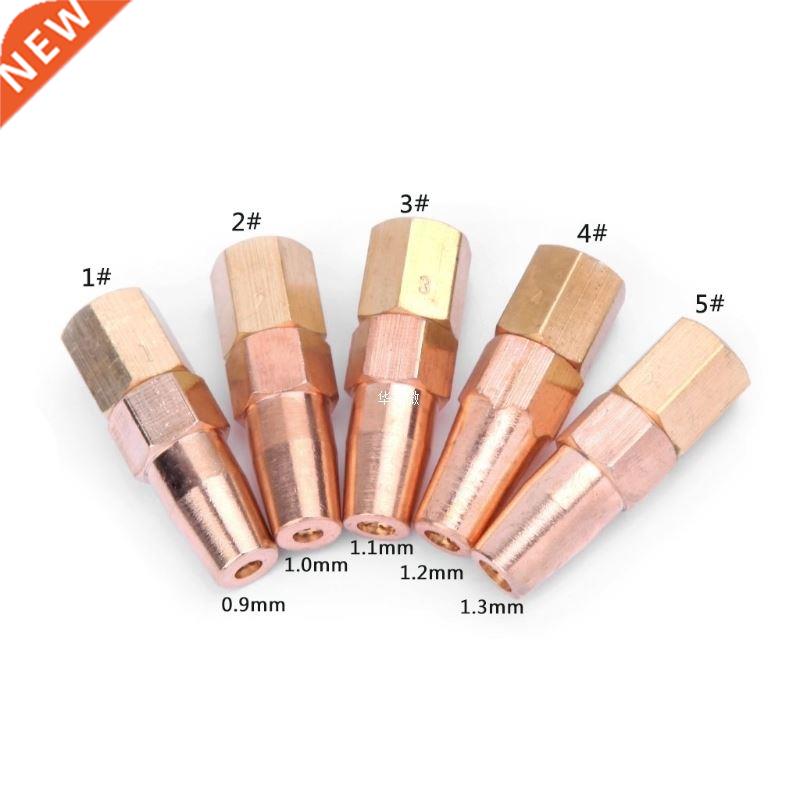 5 Pcs H01-6 Propane Gas Welding Nozzle Oxygen Gas Contact Ti