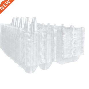 Plastic Egg Cartons, Clear Egg Holder Storage, Reusable Plas