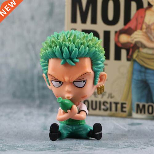 8cm Anime One Piece Luffy Zoro PVC Action Figure Toys Collec