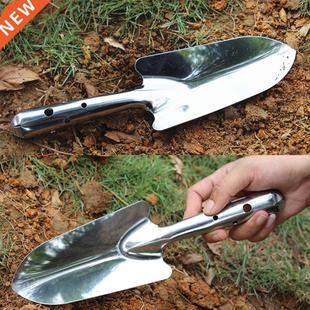 Stainless Steel Garden Trowel Potting Soil Scoop Hand Shovel