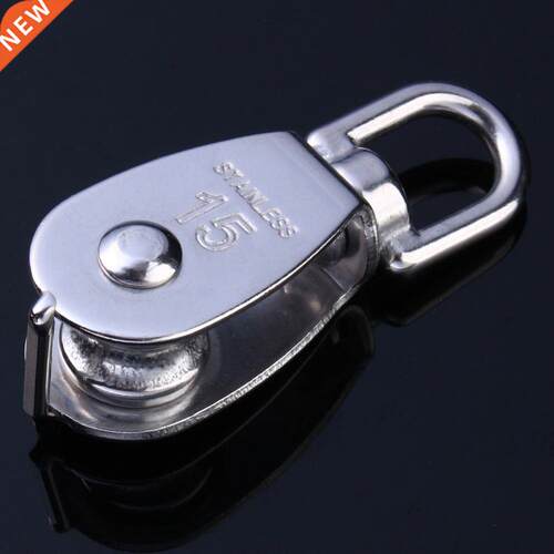 Stainless Steel M15 Wheel Swivel Pulley Block Heavy Duty Ste