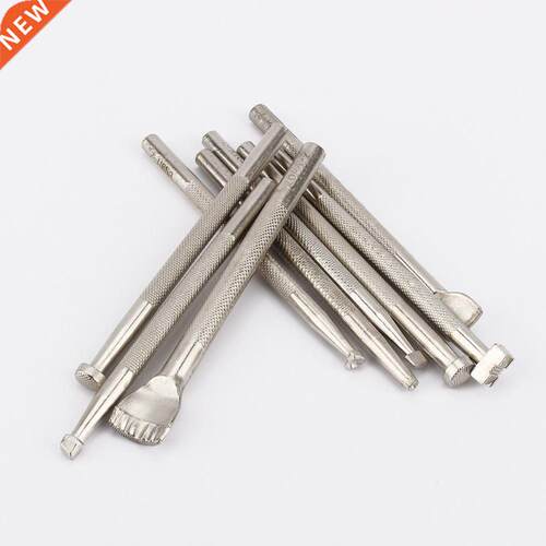 9pcs Leather Working Saddle Making Tools Craftool Carving Le