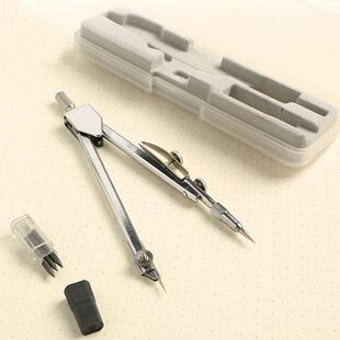Metal Drawing Compass Math Geometry Tools For Circles Drawin