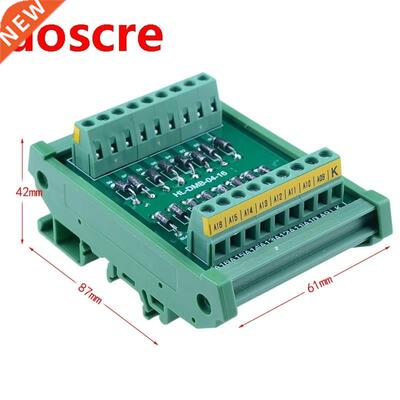 DIN Rail Mount 1 Amp 1000V Common Cathode 16 Diode Network M