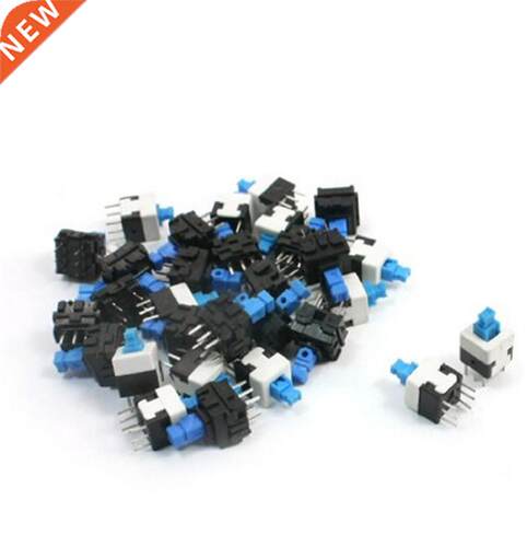 8x8mm Square Mini Push Button Self-locking Switch Multimete