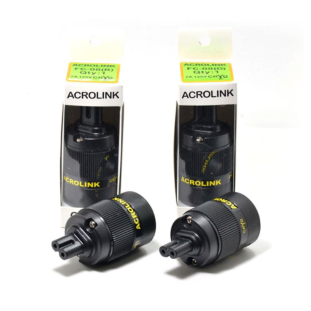 Acrolink FC-O8(G) 24K GOLD Plated Copper AC Power Cord Figur