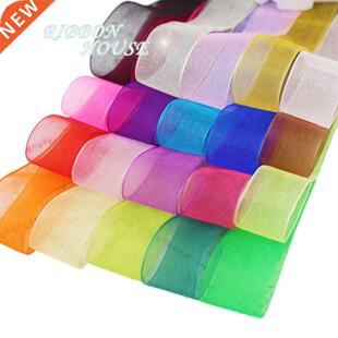 (50 yards/roll) Organza Rbbon Wholesale gft wrappng decor