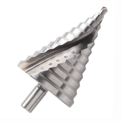 6-60mm New Step Drill Bit Spiral Groove Wood Metal Hole Cutt