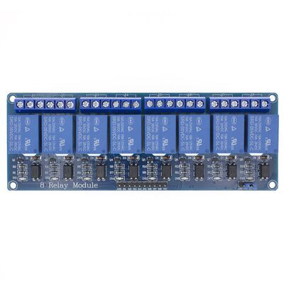 5v 8 Channel Relay module with optocoupler. Relay Output 8 w