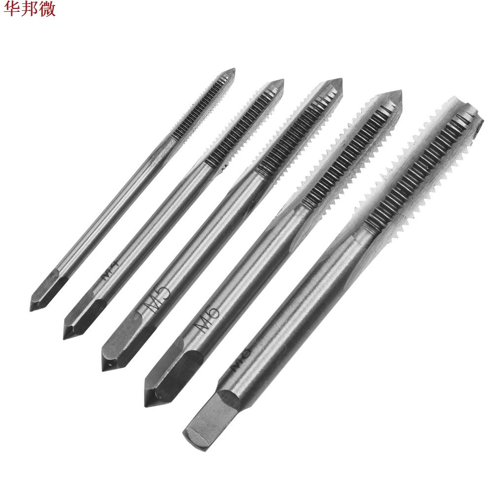 HSS M3 M4 M5 M6 M8 Machine pointe en spirale droite cannel&e