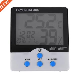 Humidity Temperature Teer Moiure Meter Backlit LCD Therm