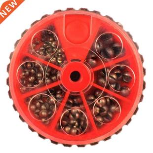 106 Pieces Fishing Sinkers Weights Kit 0.2g/0.28g/0.38g/0.5g