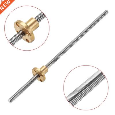 T6 Lead Screw 200mm Length 6mm Thread 1mm Pitch Lead Screw w