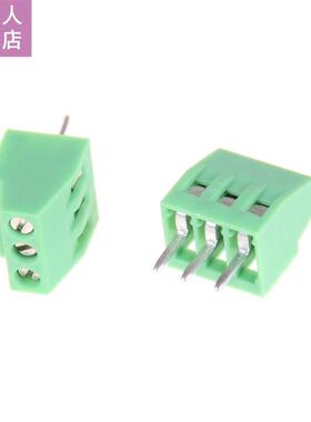 10Pcs PCB Screw Terminal Block Connectors 150V 6A Copper PCB
