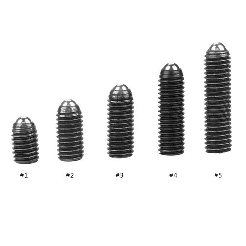 10pcs/Lot M8 Screw Thread Hex Socket Carbon Steel Ball Sprin