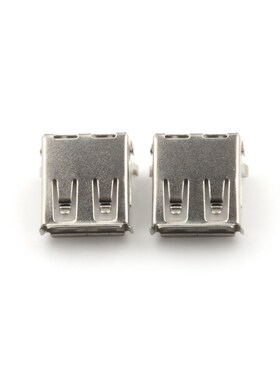 USB 4Pin Type A Standard Port Female Solder Jacks Connector