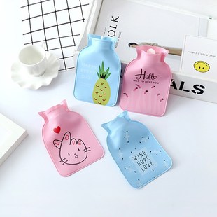 1pc Cute Cartoon PVC Hot Water Bottle Hot Water Warmer Screw