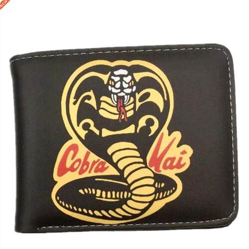 Free Shipping Movie Anime Cartoon Purse Cobra Kai PU Leathe
