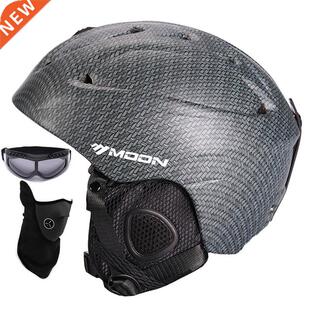 MOON Sktebord Snow Ski Snowbord Helmet Integrlly molded