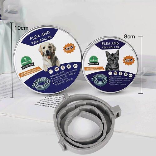 New 8 Month Flea & Tick Prevention Collar perro for Cats dog