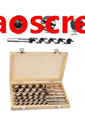 6Pcs Wookworking Auger Drill Bit Set 6/8/10/12/16/20mm Carpe