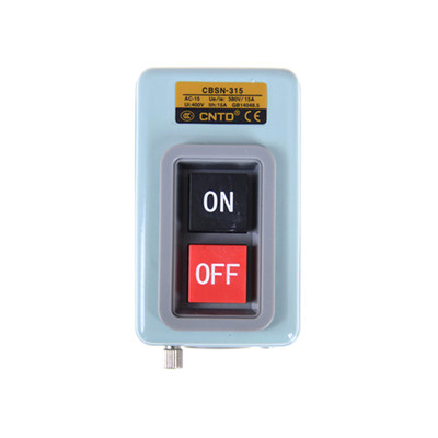 AC 380V 15A NO OFF CBSN-315 Dual Positions Power Push Button
