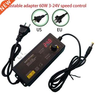 DC Adaptor 3V-24V Adjustable AC 100-240V Change niversal 24V