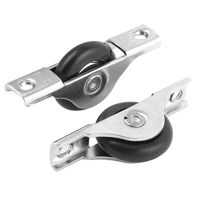 2 Pcs Nylon Axle Sliding Door Roller Window Sash Pulley Whee